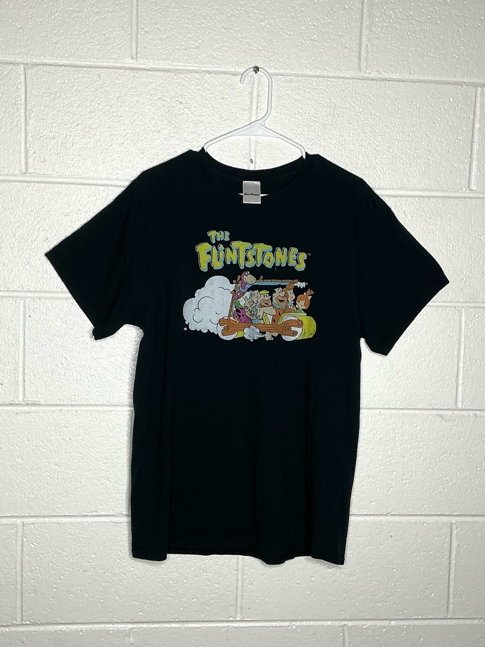 < Hanna-Barbera The Flintstones 100% Cotton Short Sleeve Tee >